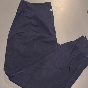 Lululemon size 10 navy align joggers